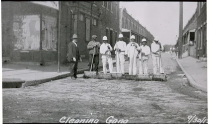City Street Cleaning Gang, Philadelphia, ca 1920